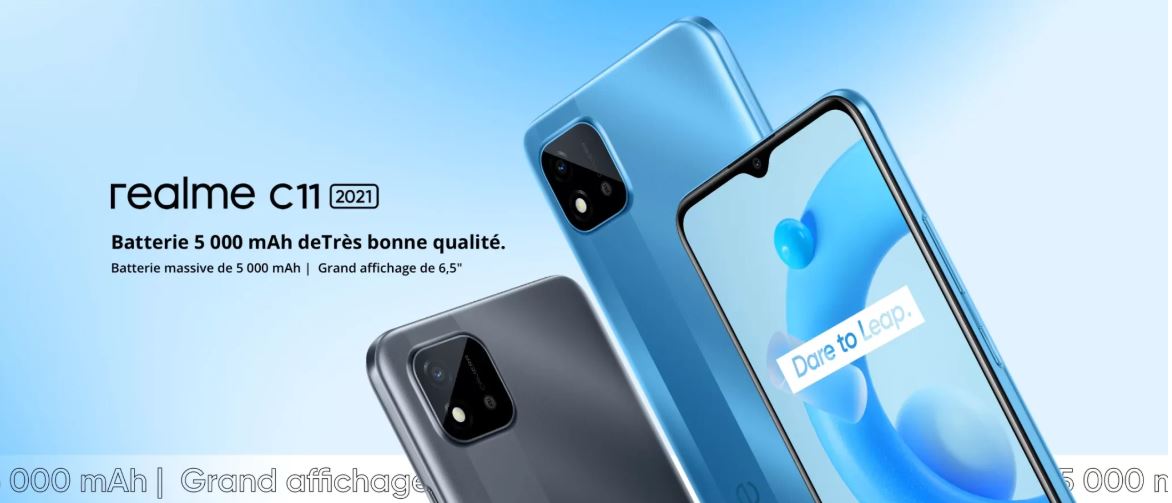 Smartphone Realme C11 2Go 32Go  : disponible chez starmedia pour les meilleur prix dans toute la tunisie avec un livrasion rapide